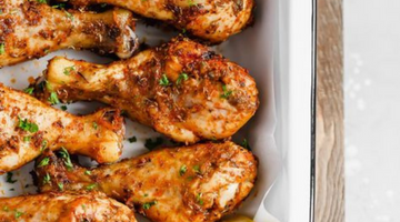 Garlic Lemon Chicken Legs