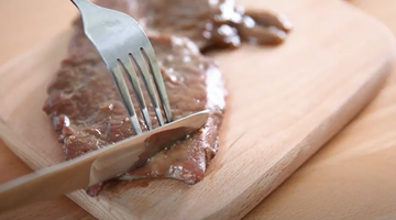 Fried Steak in Air fryer