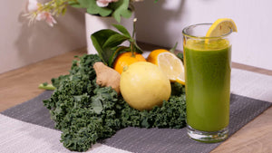 Citrus Ginger Green Juice