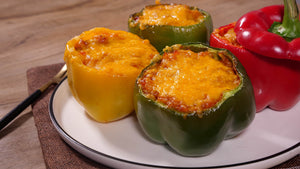 Air fryer Stuffed Peppers | ULTREAN