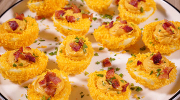 Air fryer Crunchy Deviled Eggs | ULTREAN