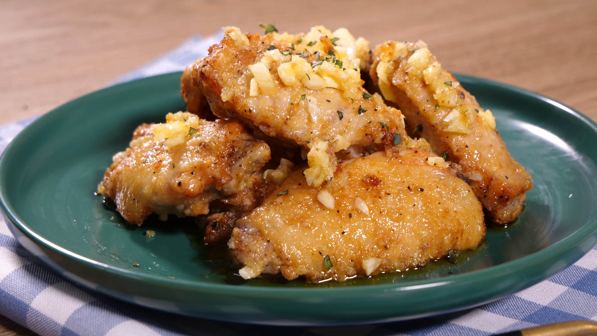 Air Fryer Garlic Parmesan Wings – Ultrean