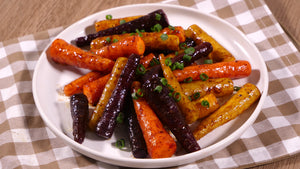 Air fryer Balsamic Glazed Carrots | ULTREAN