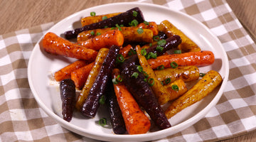 Air fryer Balsamic Glazed Carrots | ULTREAN