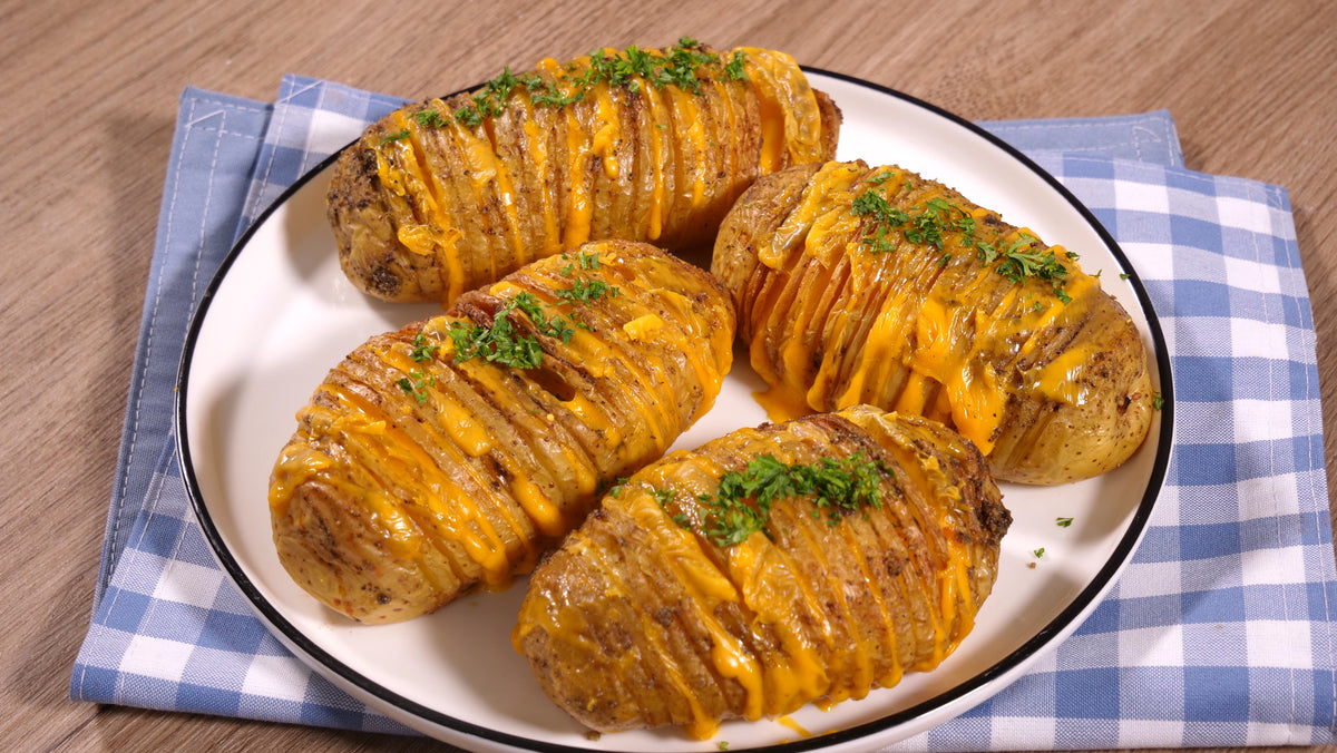Air fryer Hasselback Potatoes – Ultrean