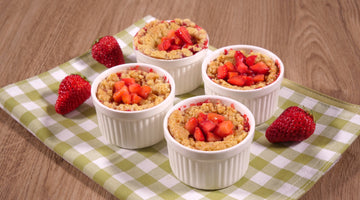 Air fryer Strawberry Crisp | ULTREAN
