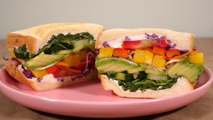 Rainbow Vegetable Sandwich | ULTREAN
