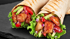 Air Fryer Chicken Shawarma