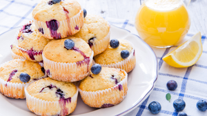 Lemon Blueberry Muffins Recipe