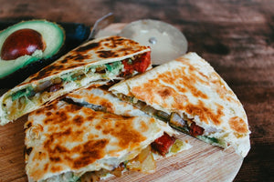 Avocado and Black Bean Quesadillas