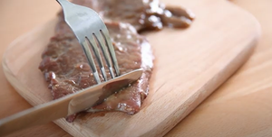 Fried Steak in Air fryer