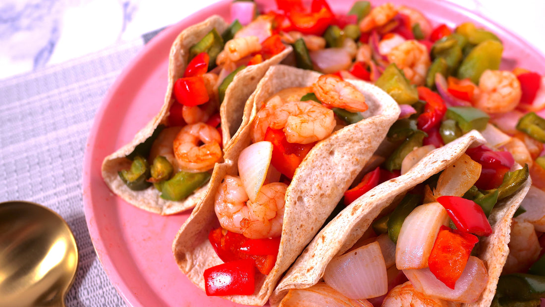 Shrimp Fajitas in an Air fryer