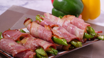 Bacon-Wrapped Jalapeño Poppers in Air fryer