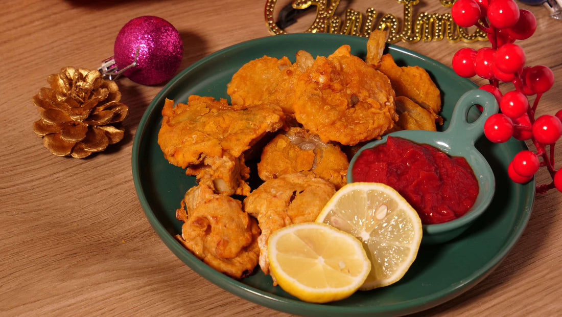 Air Fryer Buttermilk Fried Mushrooms
