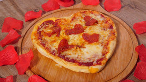 Air Fryer Heart-Shaped Pizza | ULTREAN
