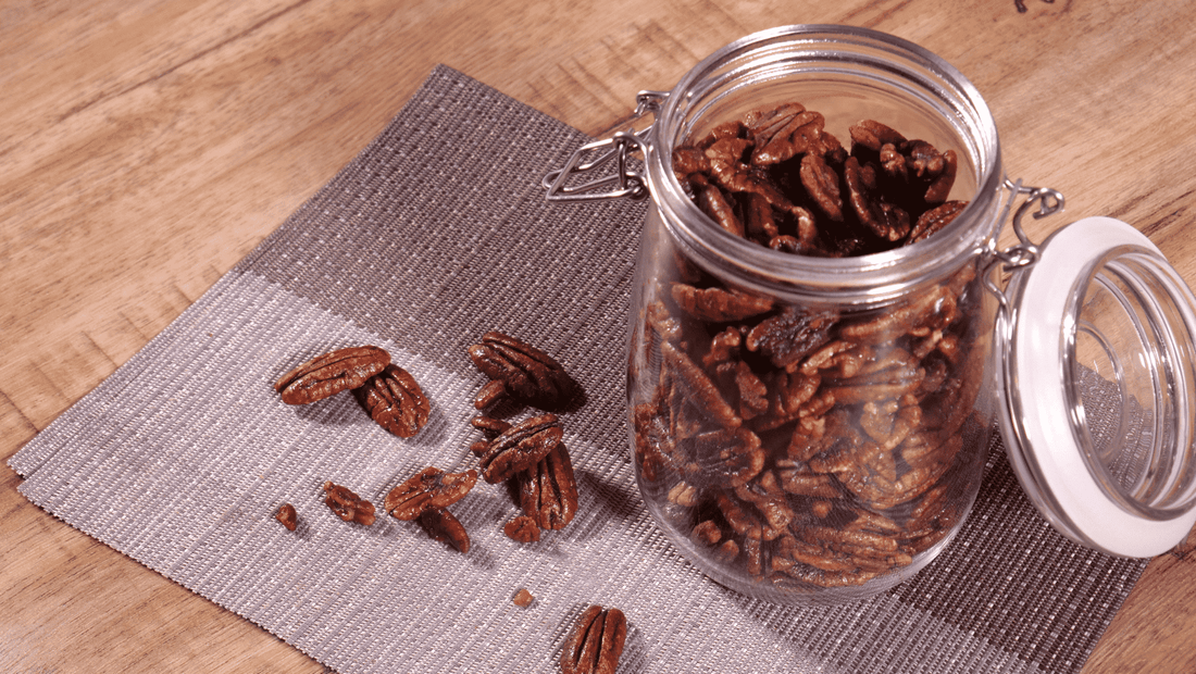 Air fryer Cinnamon Pecans | ULTREAN