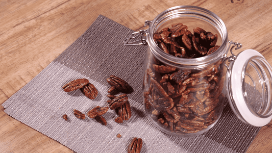 Air fryer Cinnamon Pecans | ULTREAN