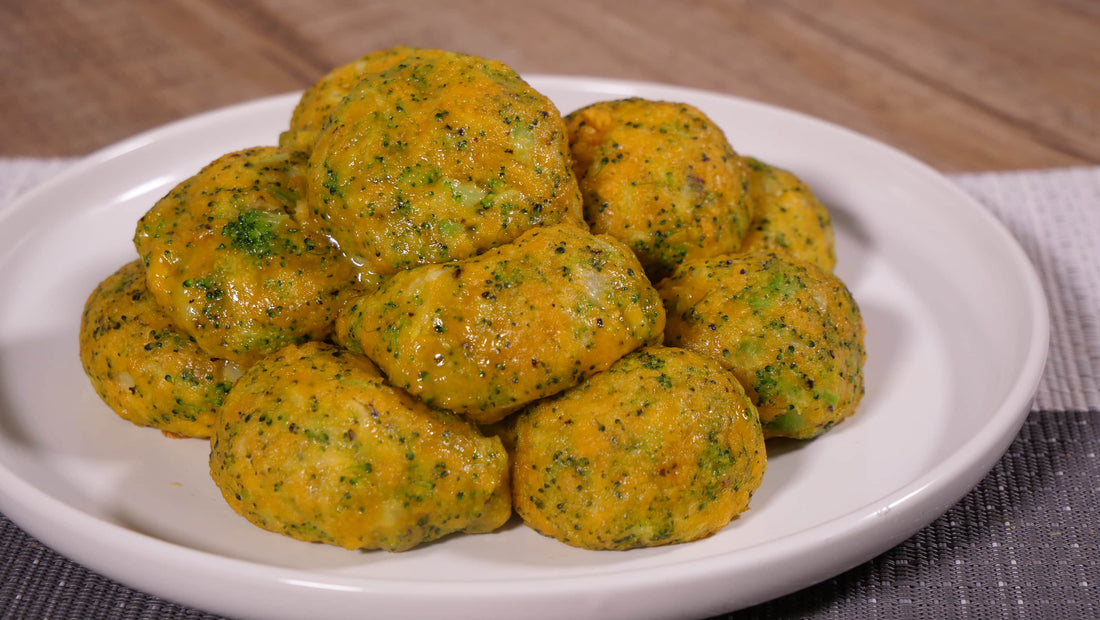 Air fryer Broccoli Cheese Bites | ULTREAN