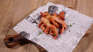 Air fryer Maple Chili Twisted Bacon | ULTREANN