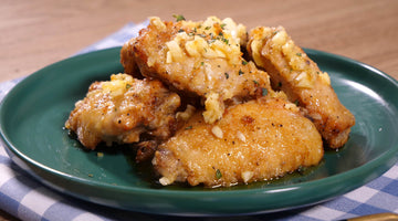 Air Fryer Garlic Parmesan Wings | ULTREAN