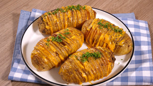 Air fryer Hasselback Potatoes | ULTREAN