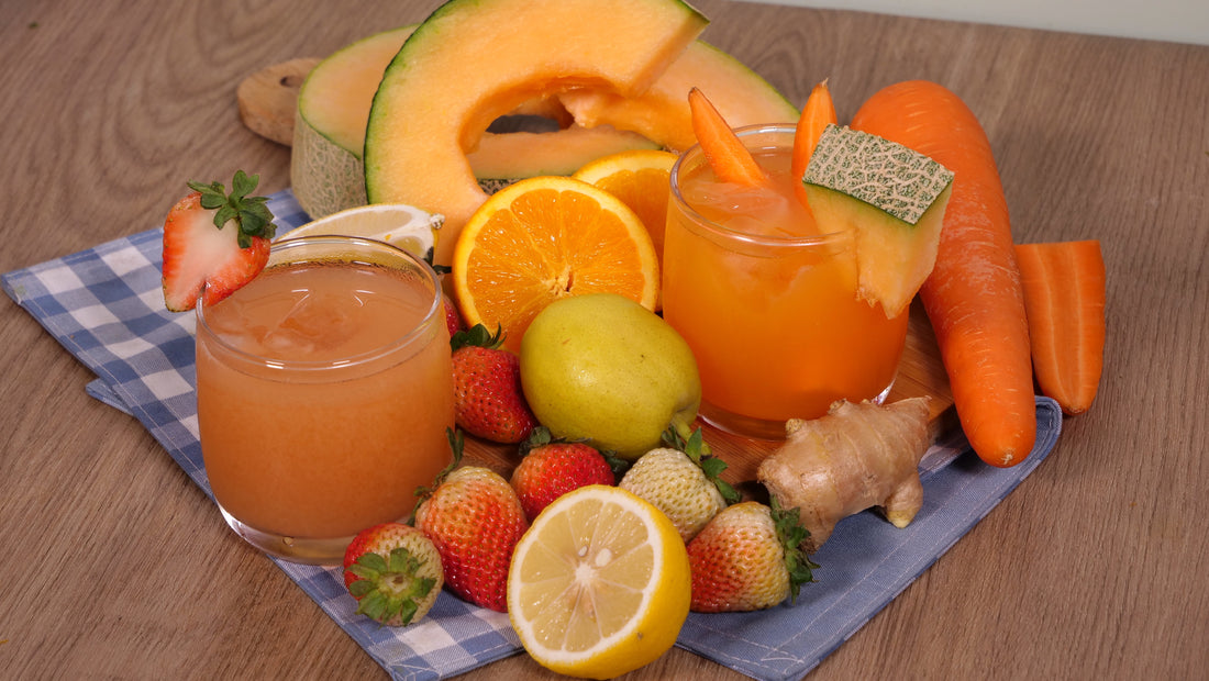 Fresh Cantaloupe Drinks | ULTREAN