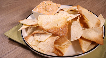 Air fryer Tortilla Chips with Cucumber Dip | ULTREAN