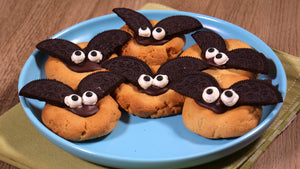 Air fryer Halloween Bat Cookies | ULTREAN