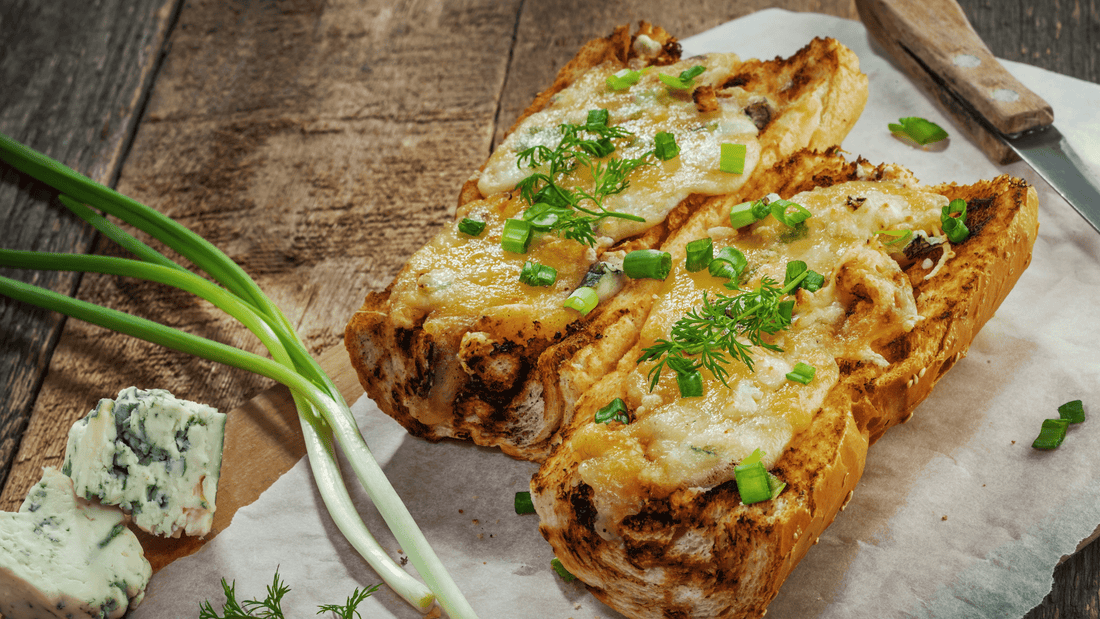 Veggie and Cheese Open-Faced Toast