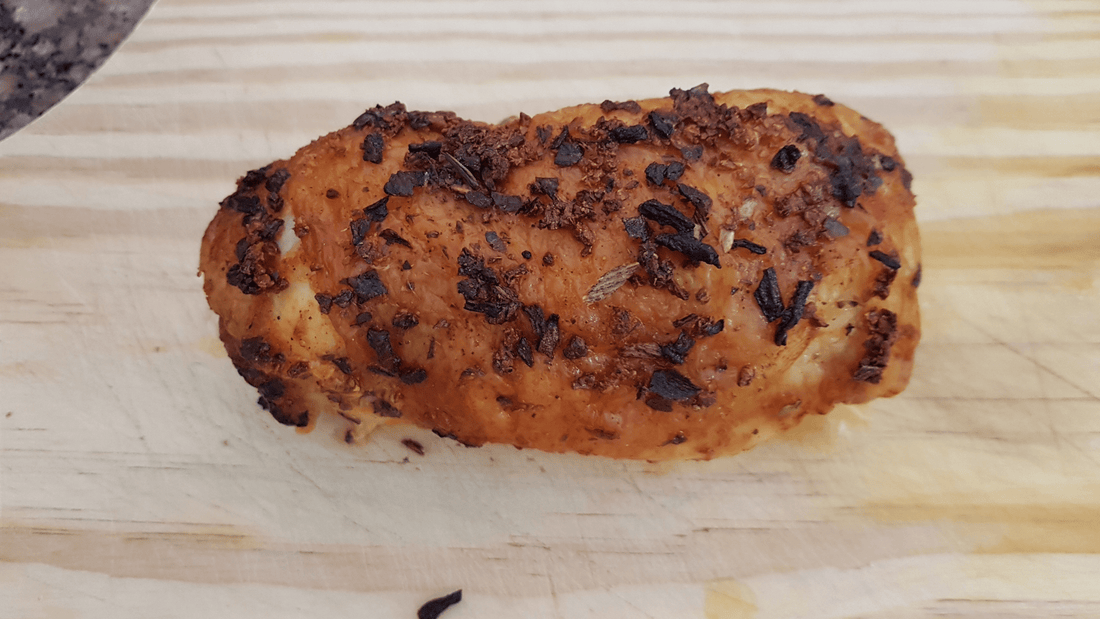 Air Fryer Caprese Stuffed Chicken Breast