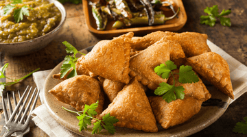 Air Fried Indian Samosas