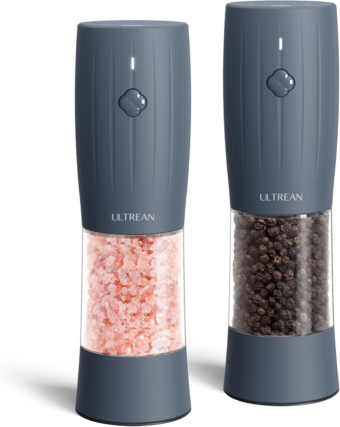 Ultrean Salt and Pepper Grinder Set, Rechargeable Salt and Pepper Mill