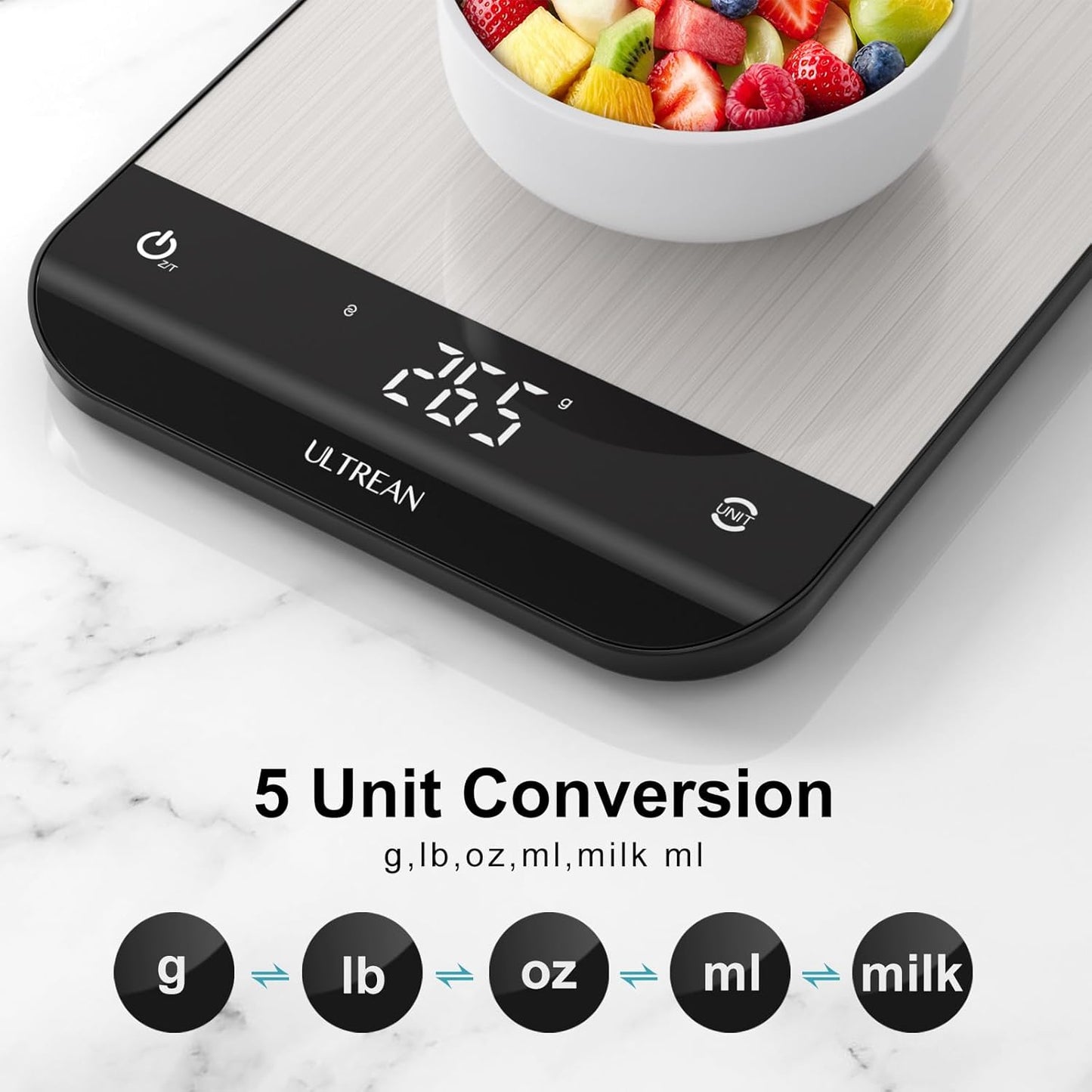 Ultrean Smart Food Scale with Nutritional Calculator