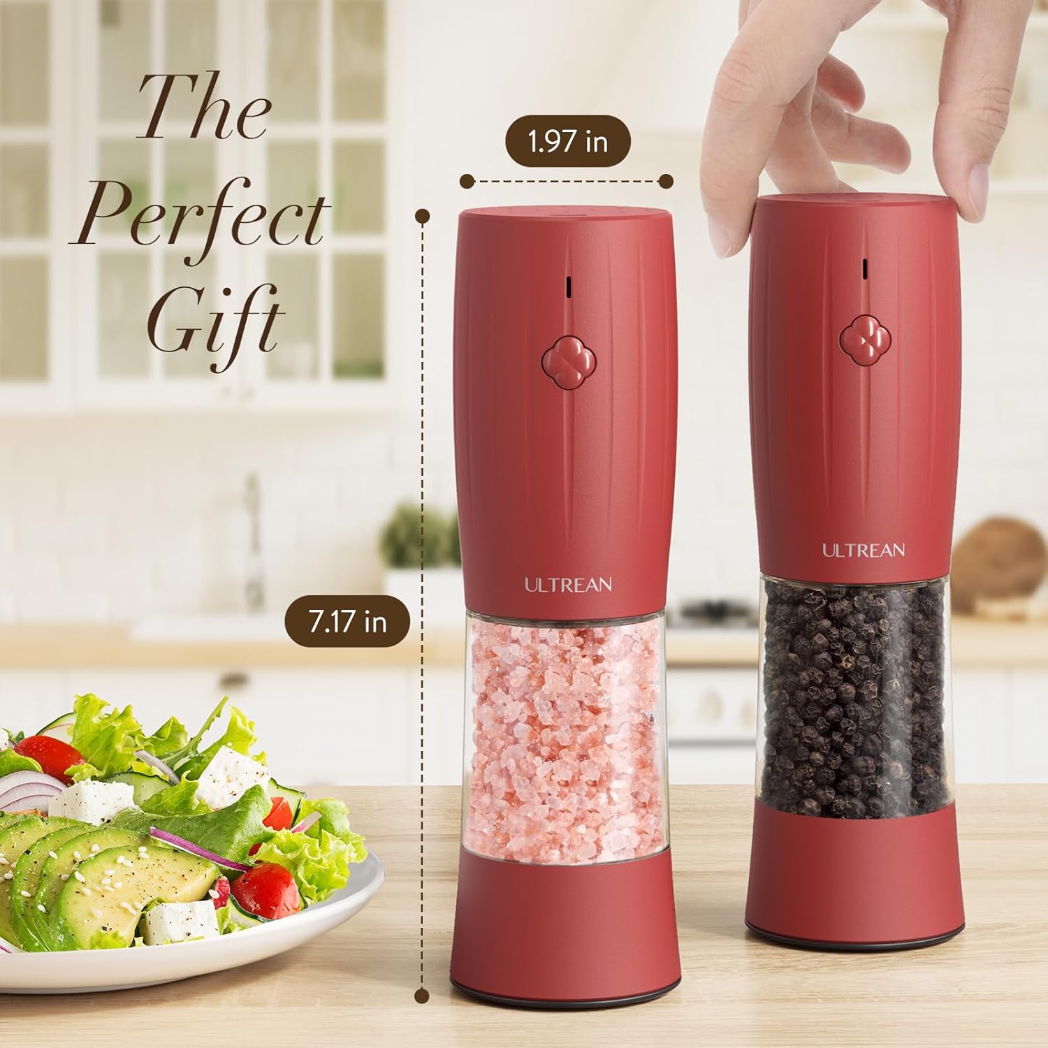Ultrean Salt and Pepper Grinder - Thumbnail 3