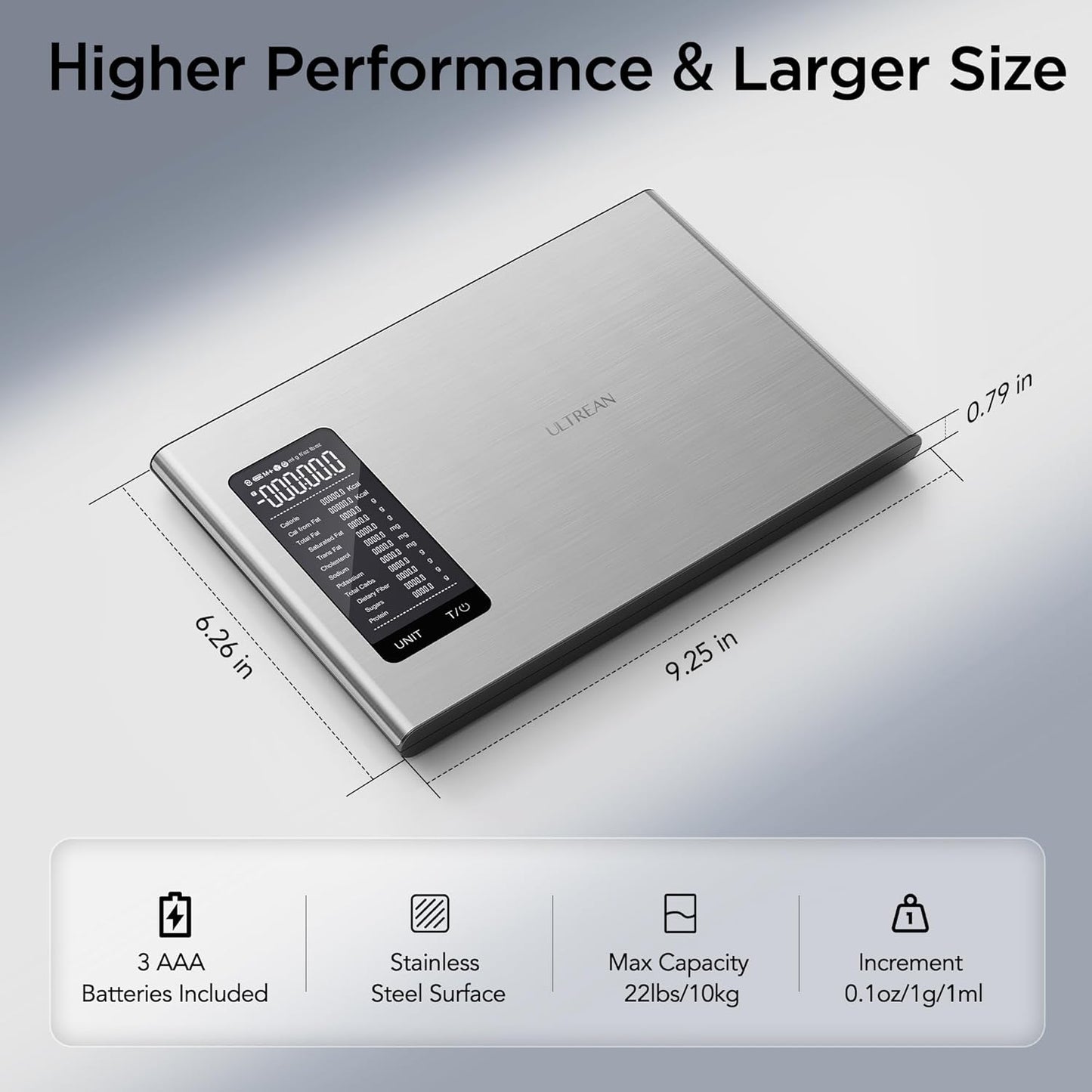 ULTREAN AI Nutriscale Curve pro