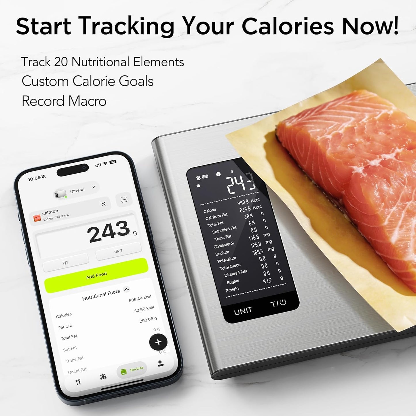 ULTREAN AI Nutriscale Curve pro