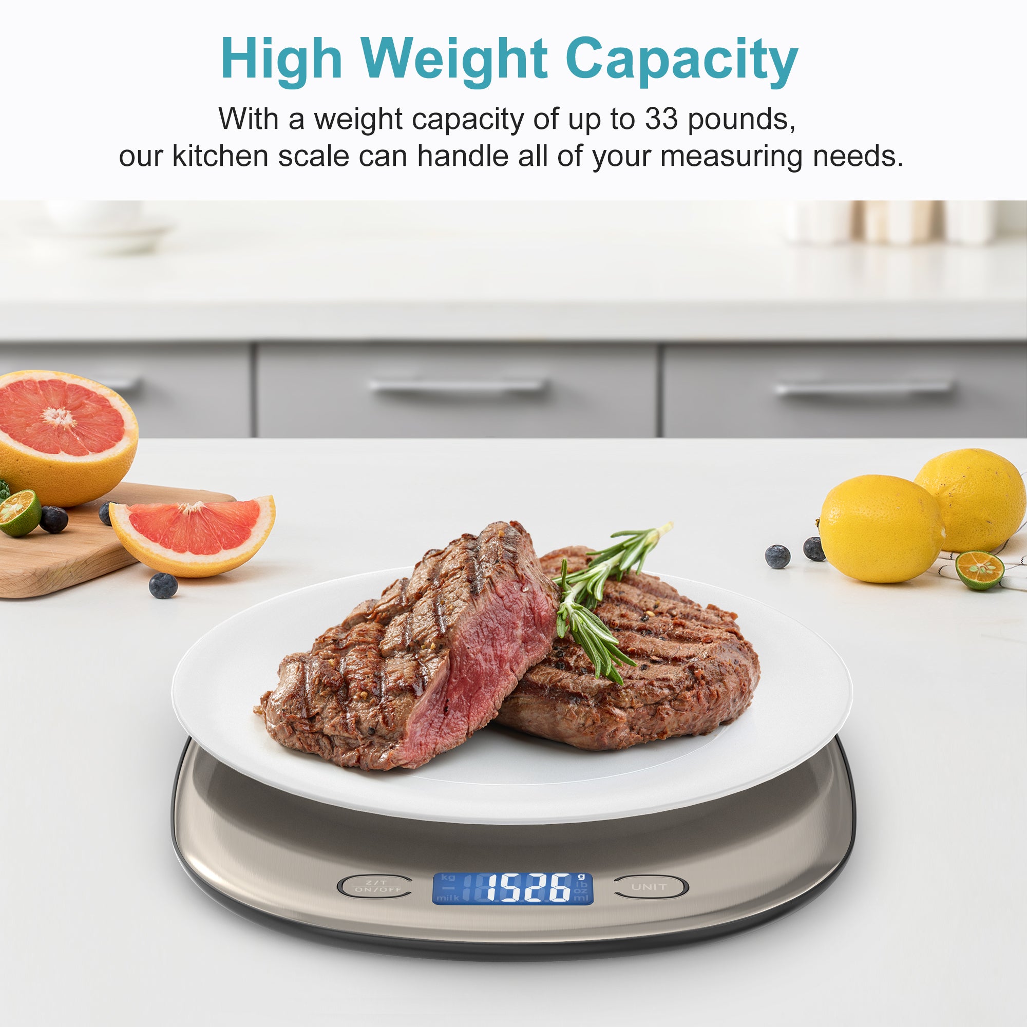 Ultrean USB Rechargeable Food Scale - Thumbnail 2