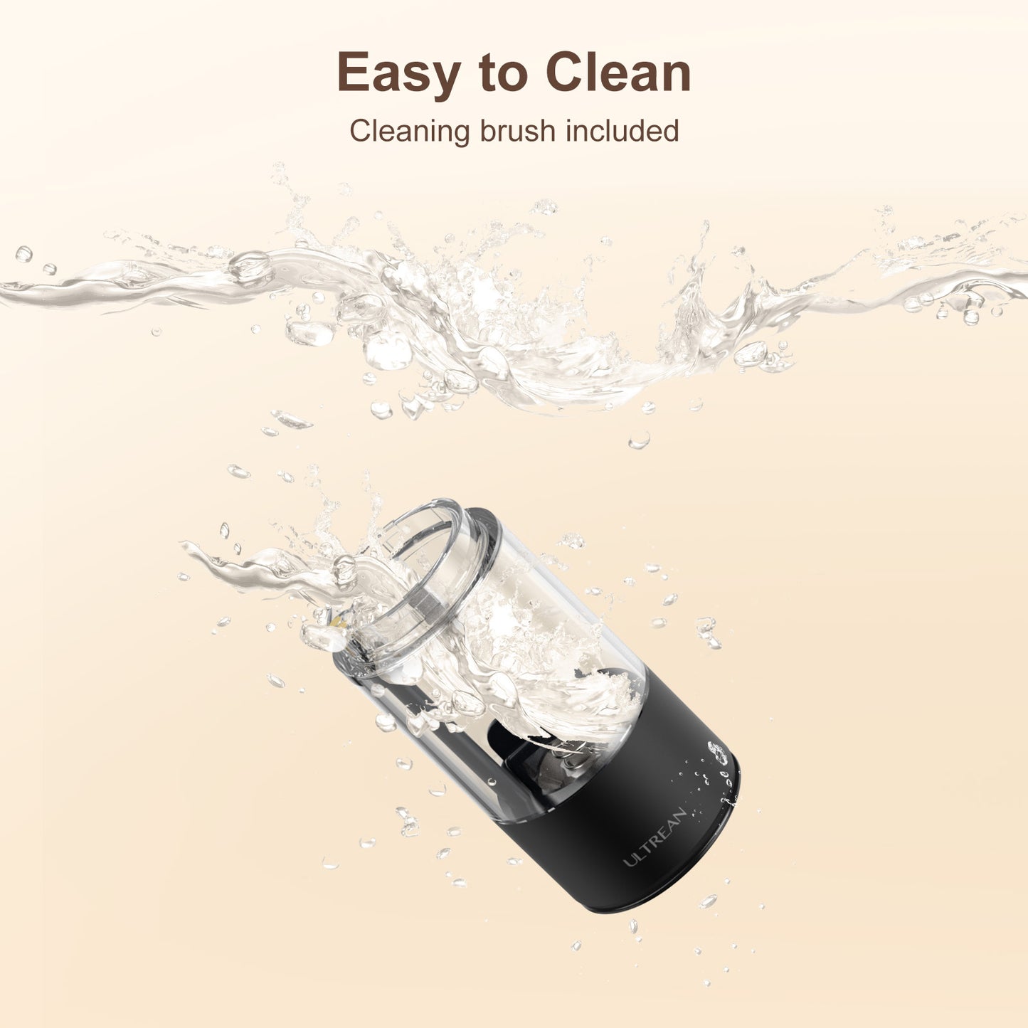 Ultrean Electric Salt and Pepper Grinder Sets (2 Pack)