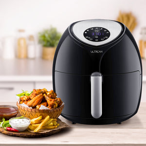  ULTREAN 5.8 Quart Air Fryer, Large Family Size Electric Hot Air  Fryers Oilless Cooker