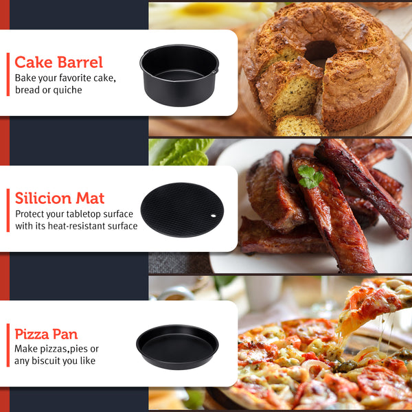 Air Fryer Silicone Insert  Baking basket, Air fryer, Tray bakes