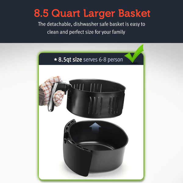 Ultrean 6 Quart Air Fryer