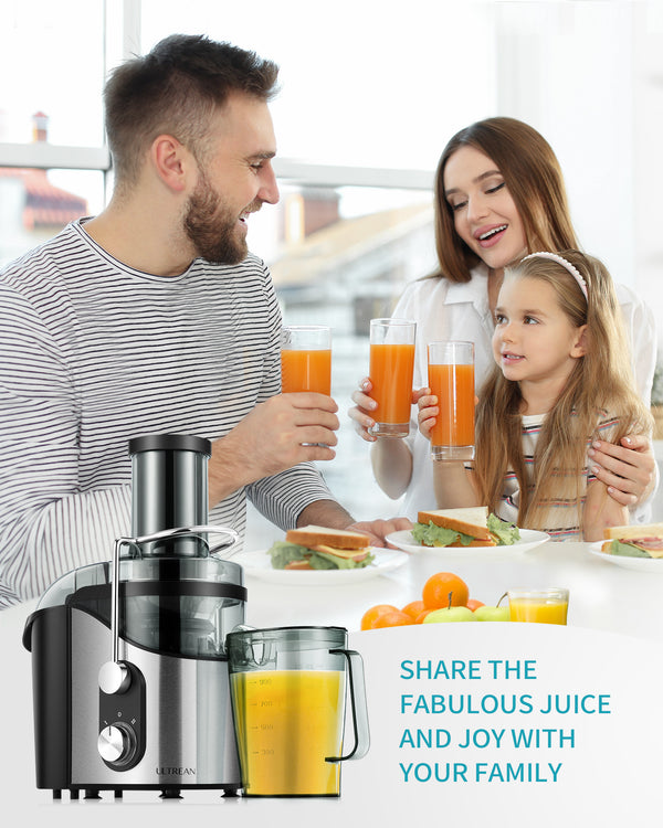  Ultrean Juicer Machine, 800w Juicer with Big Mouth 3